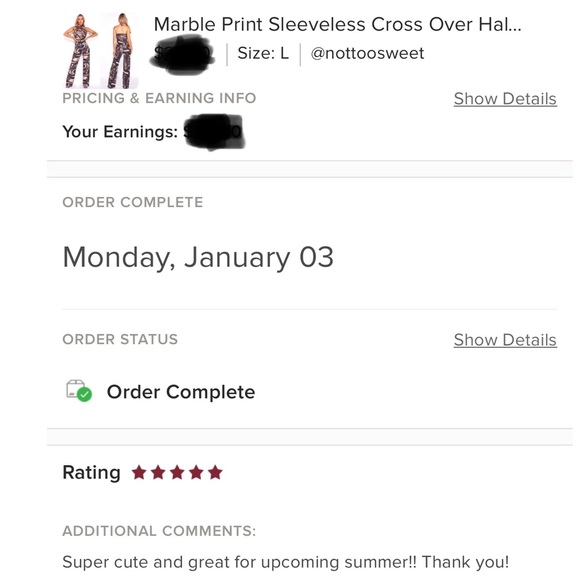 Marble Print Sleeveless Halter Neck Open Back Wide Leg Jumpsuit - Picture 3 of 17